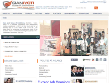 Tablet Screenshot of gjiet.com